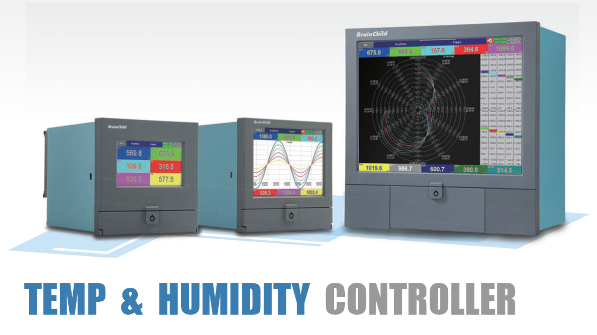 เครื่องวัดอุณหภูมิและความชื้น Temp & humidity Controller